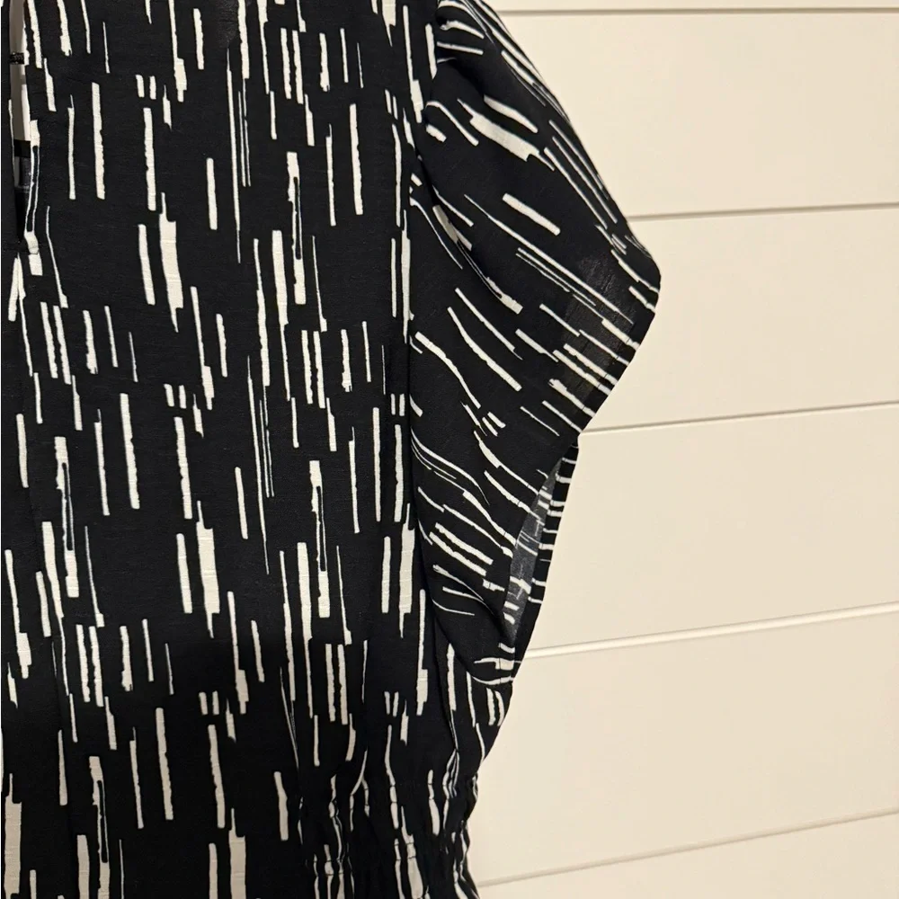 Nine West Black and White Women's Blouse - Picture 4 of 5